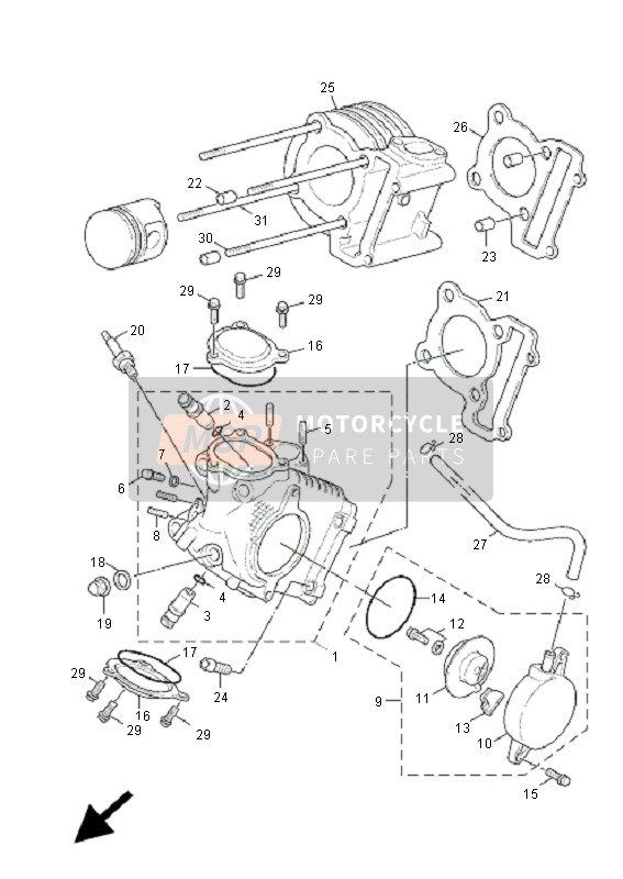 5MLE11600000, Reniflaro, Yamaha, 1